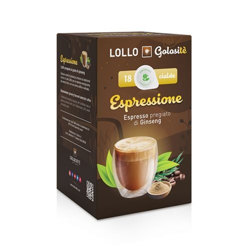 lollo caffè cialde in carta carta ginseng