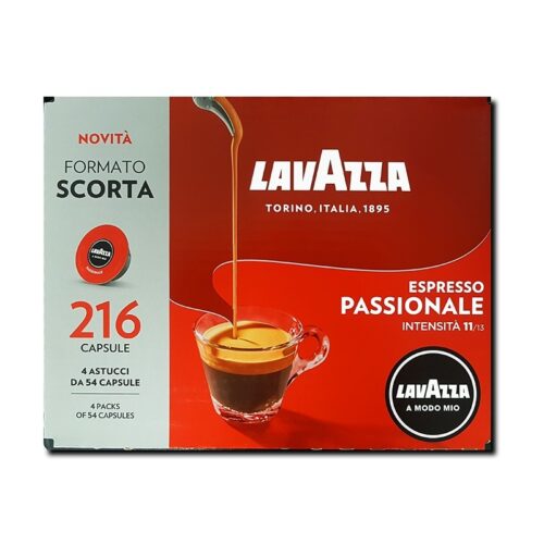 216 capsule LavAzza A Modo Mio PASSIONALE