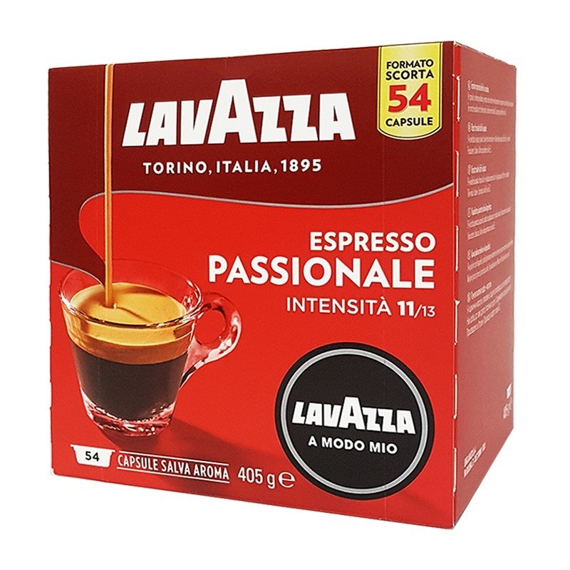 54 cápsulas Lavazza A Modo Mio PASSIONAL nuevo embalaje