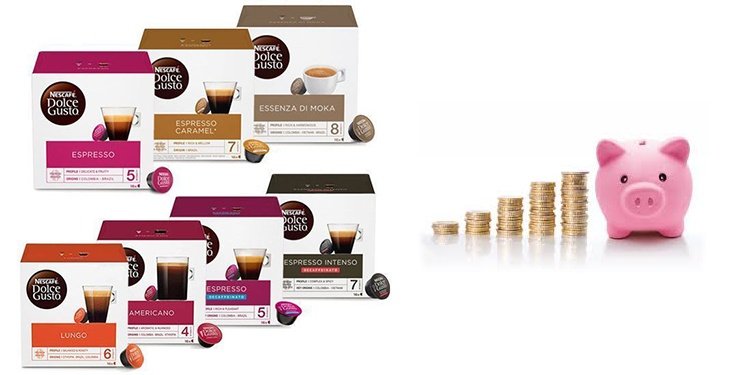 Come Acquistare le Capsule Dolce Gusto a Minor Prezzo