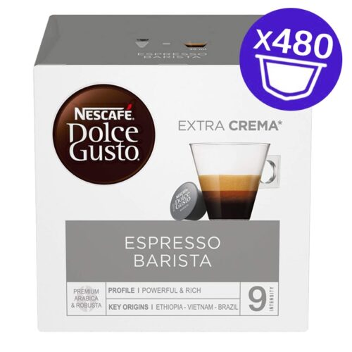 480 capsule Nescafe Dolce Gusto ESPRESSO BARISTA