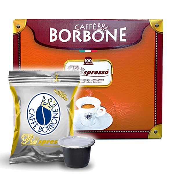 1000 capsule Borbone Respresso dek e Oro compatibili Nespresso