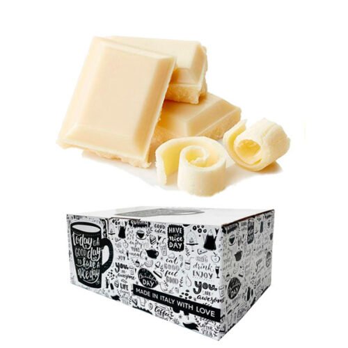 Box 10 capsule cioccolato bianco Gimoka compatibili nespresso