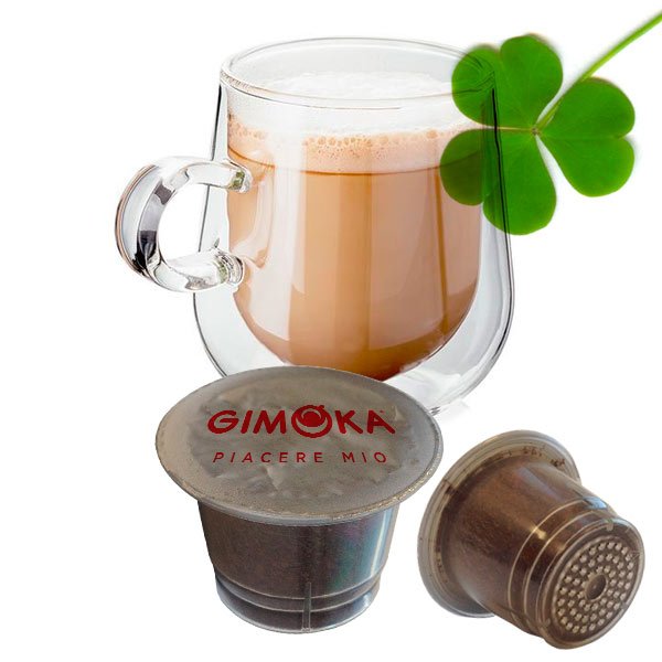 10 capsule Gimoka gusto Irish Coffee compatibili Nespresso