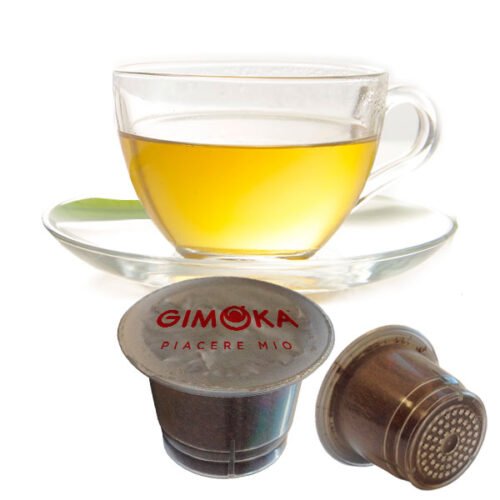 10 cápsulas de té de hierbas compatibles con Dicegtiva Gimoka Nespresso