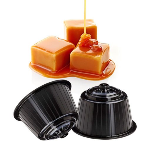 16 capsule Gimoka compatibile Dolce Gusto cu aroma de caramel