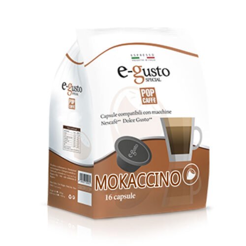 16 Mokaccino Pop Caffè Dolce Gusto compatible capsules