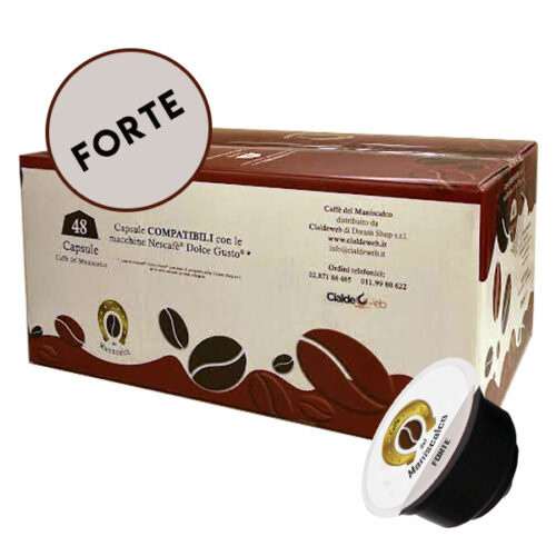 48 capsules de café forgeron compatibles dolcegusto