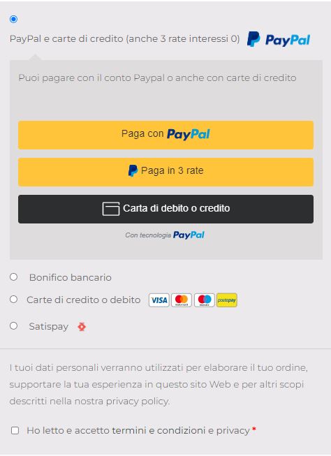 Modulo paypal cialdeweb