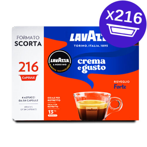 LAVAZZA A MODO MIO CREMA E GUSTO FORTE DA 216