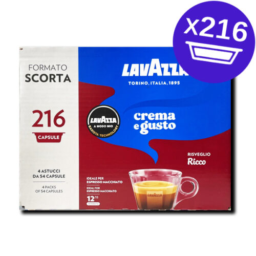 lavazza my way 216 pack crema y rico sabor despertar