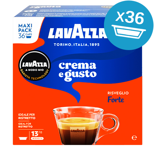 LAVAZZA A MODO MIO CREMA E GUSTO FORTE DA 36