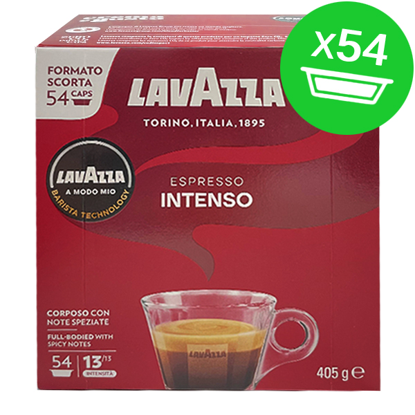 54 cápsulas LavAzza A Modo Mio CREMA Y SABOR RICO DESPERTAR