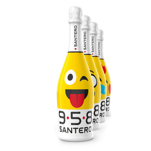 Bottiglia Santero 958 emoji