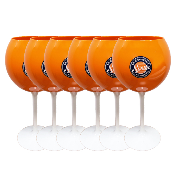 Calice Santero 958 Bicchiere Policarbonato Spritz colore Arancione