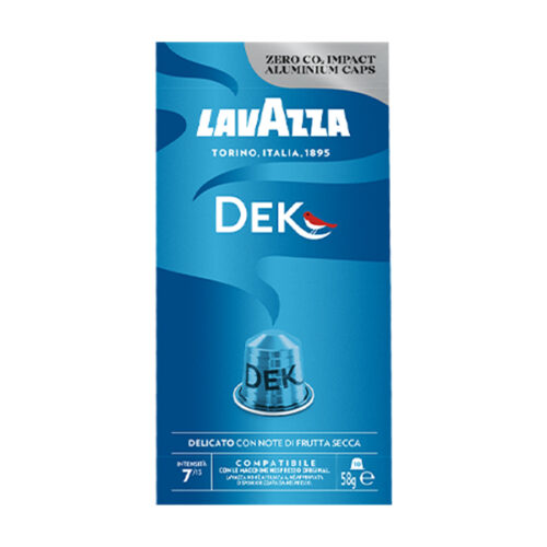 Lavazza DECAFFEINATED aluminum capsules compatible with Nespresso Buy promotions and offers on the website www.cialdeweb.it!