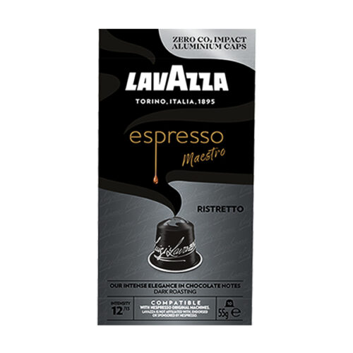 Lavazza RISTRETTO aluminum capsules compatible with Nespresso Buy promotions and offers on the website www.cialdeweb.it!