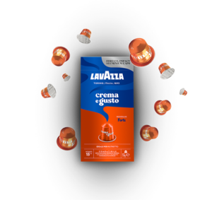 aluminum capsule CREAM AND STRONG TASTE Lavazza compatible Nespresso Buy promotions and offers on the website www.cialdeweb.it!