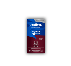 Capsule din aluminiu CREMA E GUSTO bogate compatibile Nespresso Lavazza Cumpărați promoții și oferte pe site-ul www.cialdeweb.it!