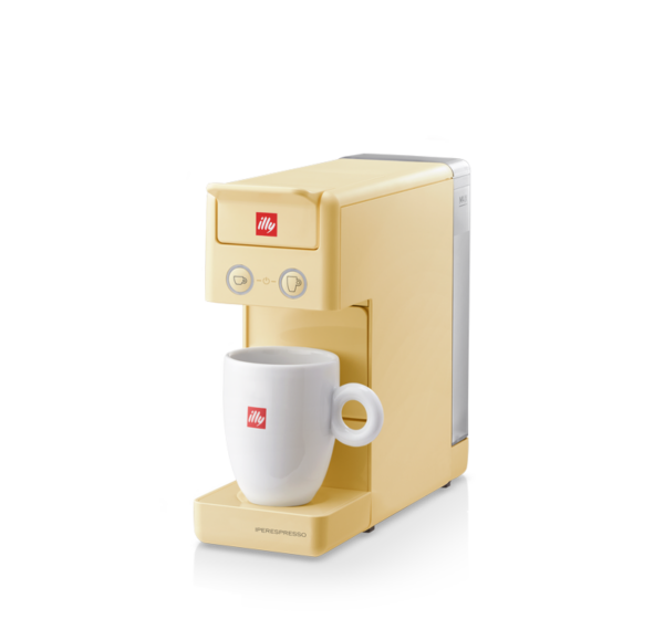 Illy Iperespresso Y3 gelbe Kaffeemaschine