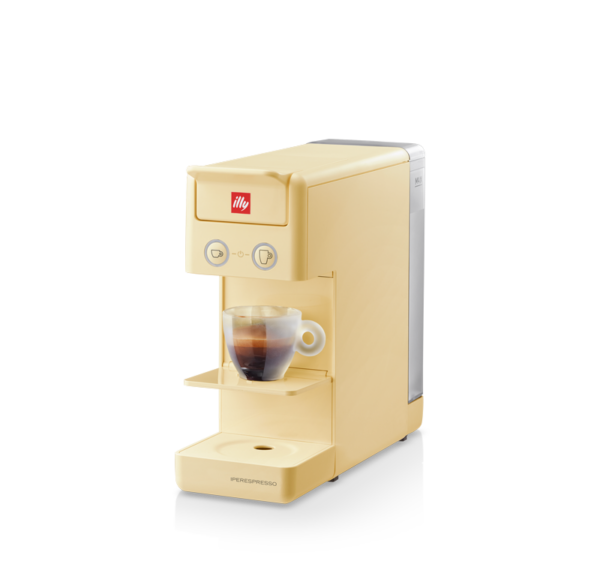 Illy Iperespresso Y3 gelbe Kaffeemaschine