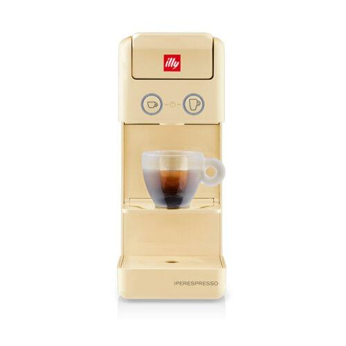 Illy Iperespresso Y3 gelbe Kaffeemaschine