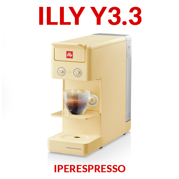 Macchina per caffè Illy Iperespresso Y3 gialla