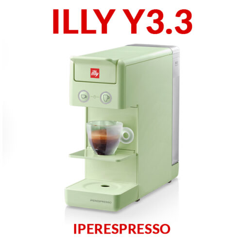 Illy Iperespresso Y3 GREEN coffee machine