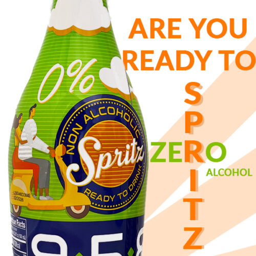 Ligne SANTERO Spritz 958 Prêt à Boire sans alcool zéro alcool