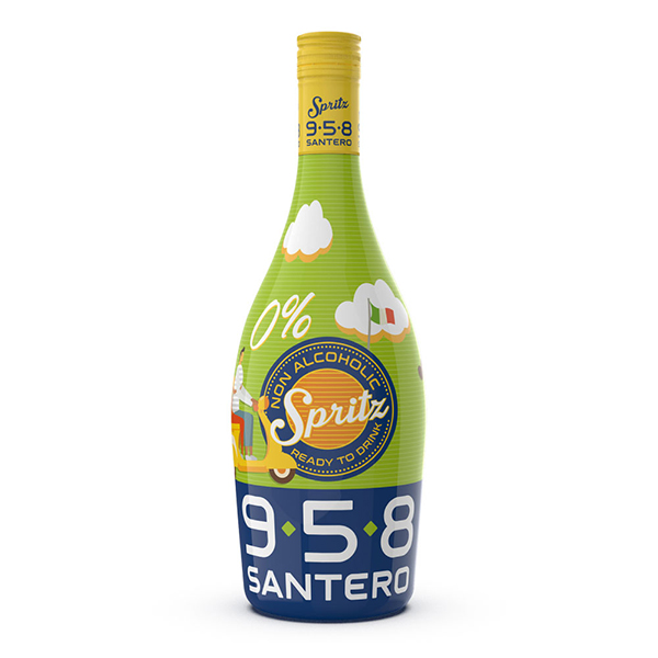 SANTERO Spritz linea 958 Ready to Drink analcolico zero alcohol