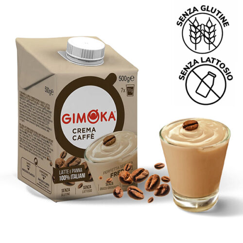 Gluten-free and lactose-free Gimoka Coffee Cream 500 Gr savings pack promo and offers on cialdeweb.it