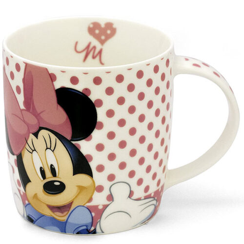 Tazza mug colazione MINNIE originale DISNEY 400 ml + IN OMAGGIO tovaglietta da tavola pranzo prezzo promo ed offerte su cialdeweb.it