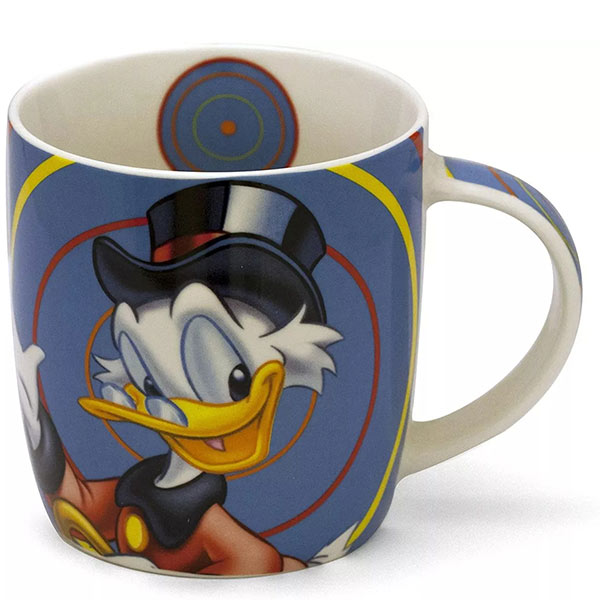 Tazza mug ZIO PAPERONE originale DISNEY in ceramica 400 cc + tovaglietta in  OMAGGIO 