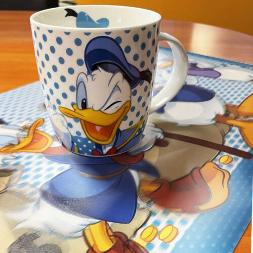 Original DISNEY DONALD breakfast mug 400 ml promo price and offers on cialdeweb.it