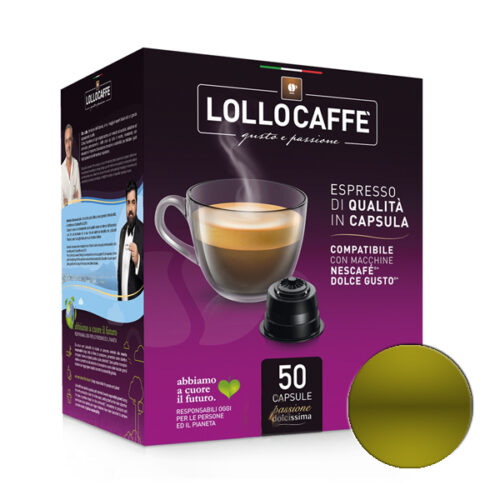 50 Capsules Lollo Caffè Gold Blend Compatibles DolceGusto acheter à prix réduit avec promotions et offres sur cialdeweb.it