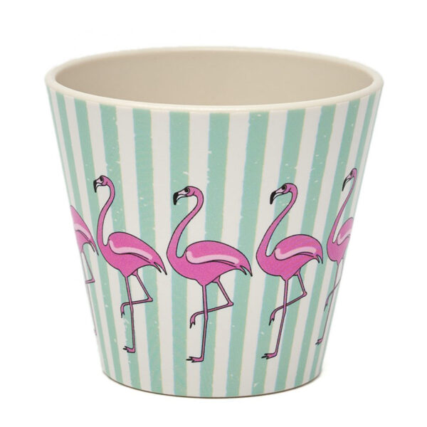 FLAMINGO - Tazzina design eco in plastica riciclata - solo su cialdeweb.it capsule cialde caffè macchine ed accessori