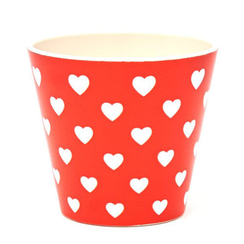 HEART - Eco design cup in recycled plastic - only on cialdeweb.it capsules pods coffee machines and accessories