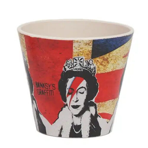 LIZZY STARDUST BY BANKSY - Eco design cup in recycled plastic - only on cialdeweb.it capsules pods coffee machines and accessories