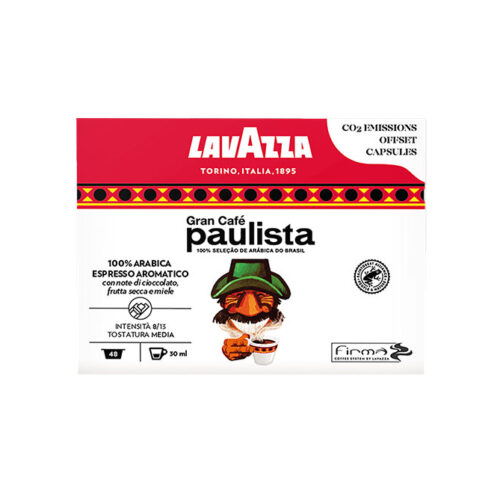 Gran Caffè PAULISTA - Capsules originales Lavazza FIRMA par abonnement sur cialdeweb.it