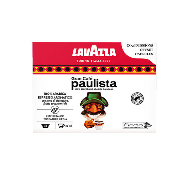 Gran Caffè PAULISTA - Lavazza FIRMA capsule originali in abbonamento su cialdeweb.it