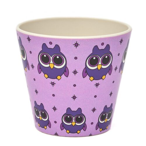 OWL - Eco design cup in recycled plastic - only on cialdeweb.it capsules pods coffee machines and accessories