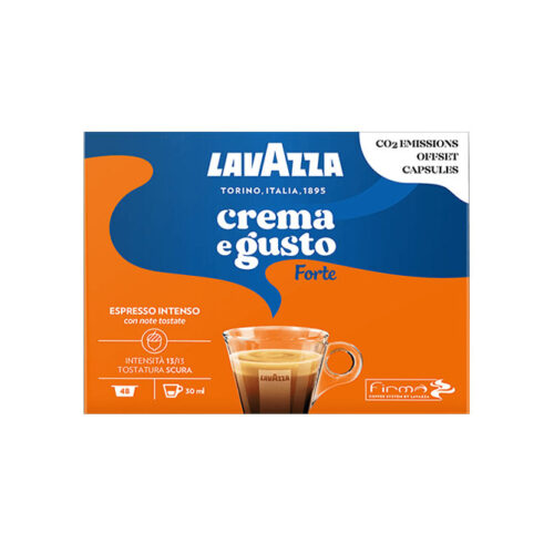 CRÈME ET GOÛT FORT - Capsules originales Lavazza FIRMA par abonnement sur cialdeweb.it