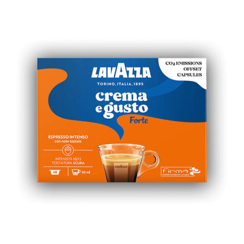 CRÈME ET GOÛT FORT - Capsules originales Lavazza FIRMA par abonnement sur cialdeweb.it