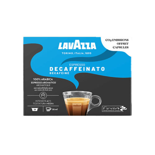 DECAFFEINATED ESPRESSO - Lavazza FIRMA original capsules by subscription on cialdeweb.it