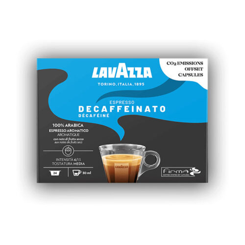 DECAFFEINATED ESPRESSO - Lavazza FIRMA original capsules by subscription on cialdeweb.it