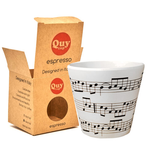 OPERA - Eco design cup in recycled plastic - only on cialdeweb.it capsules coffee pods machines and accessories