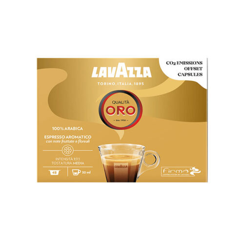 CALITATE AUR - capsule originale Lavazza FIRMA prin abonament pe cialdeweb.it