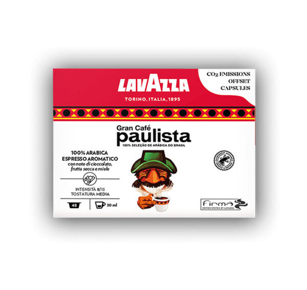 Gran Caffè PAULISTA - Lavazza FIRMA capsule originali in abbonamento su cialdeweb.it