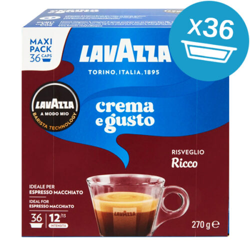 LAVAZZA A MODO MIO CREMA E GUSTO RICCO DA 36