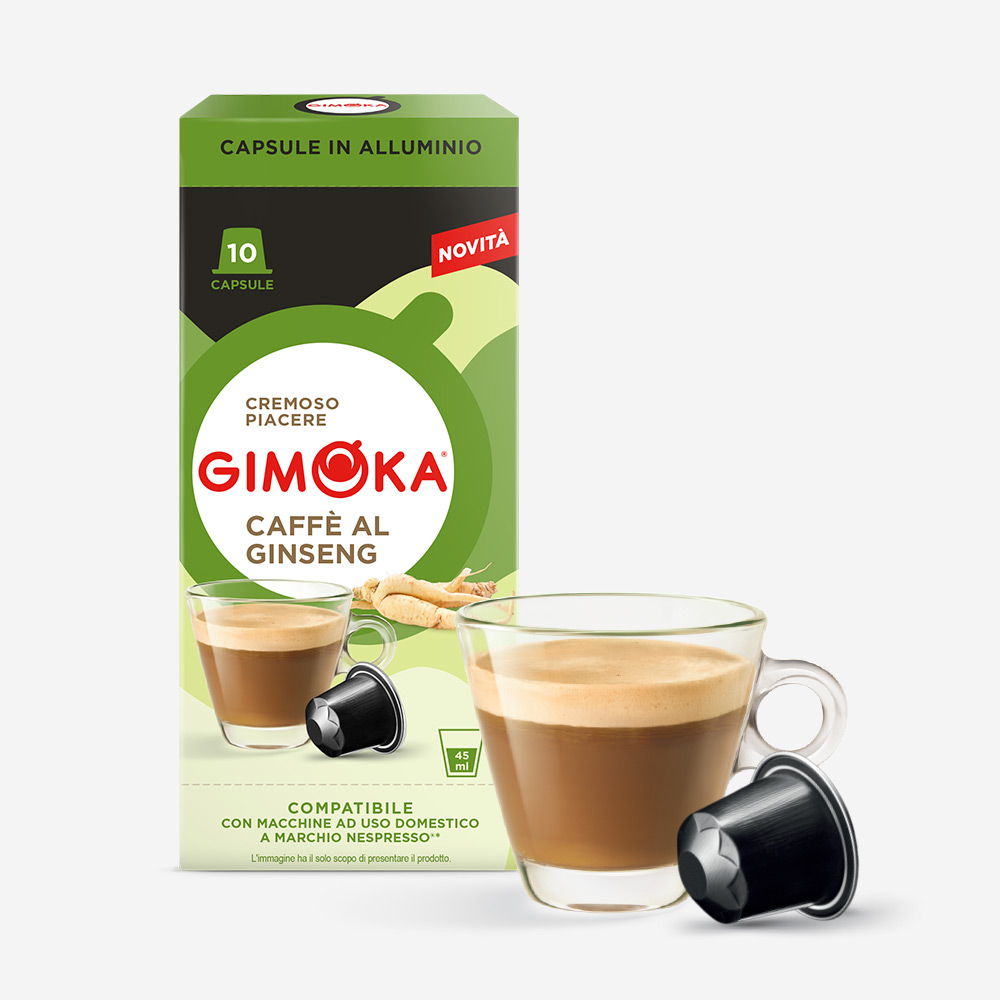ginseng gimoka capsule compatibili nespresso
